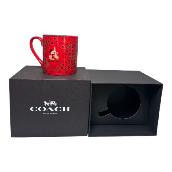 Coach Other - Coach Disney Mickey Mouse Coffee Mug with Gift Box collectible NWT!
